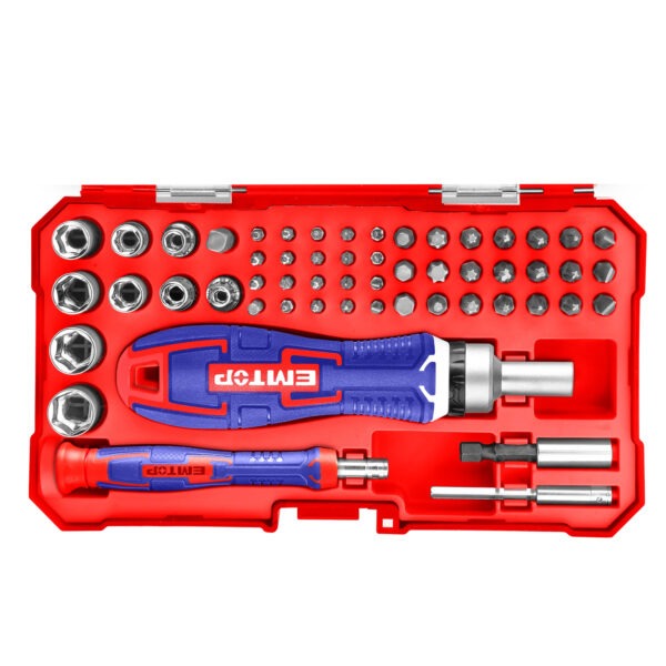 ست 55 تکه سری پیچ‌گوشتی امتاپ مدل EBST05502 - تصویر 4